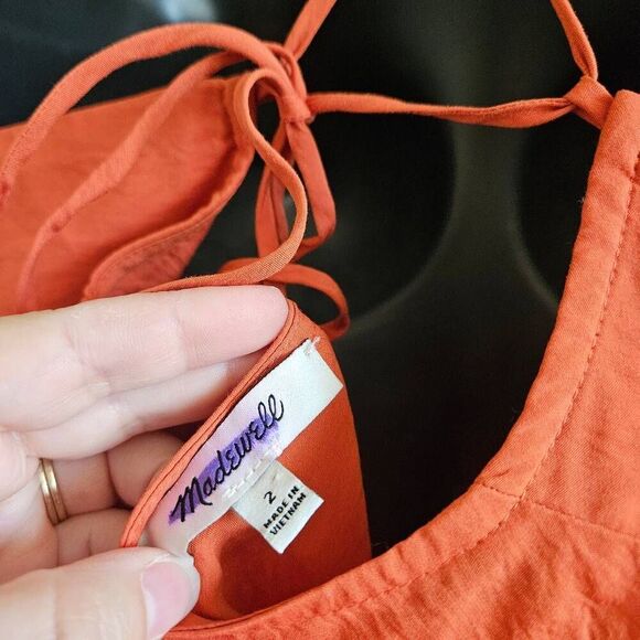 Madewell Layton Mini Slip Dress - Picture 9 of 9